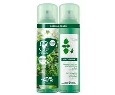 Klorane Purifying Sausas šampūnas Nettle 2x, 150 ml