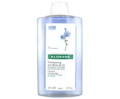 "Klorane" apimties ir tekstūros šampūnas su linų pluoštu 400ml