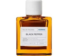 Korres Juodas Pepper EDT tualetinis vanduo Unisex, 50 ml