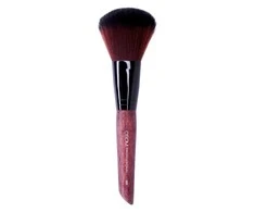OSOM Professional Precision powder brush kosmetinis teptukas biriai, mineralinei pudrai, veido ir pečių sritims, sintetinio plauko šereliai