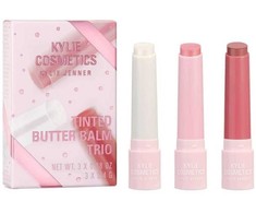 Kylie Cosmetics Tinted Butter Balm Trio Set lūpų balzamų rinkinys, 3 x 2.4 ml