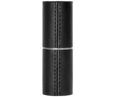 La Bouche Rouge Juodas Leather Lipstick Case
