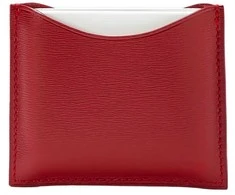 La Bouche Rouge Raudona Leather Compact Case