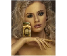 La Sultane de Saba Gold and Champagne veido kaukė su aukso dalelėmis, 100 ml