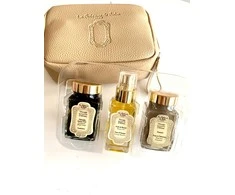 La Sultane de Saba Hamam Rituals Neutral Body care set kūno priežiūros rinkinys: juodas muilas, grožio aliejus, rassoul