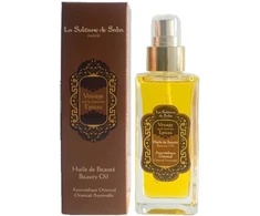 La Sultane de Saba Oriental Ayurvedic Scented Beauty Oil (gintaras, vanilė, pačiulis) grožio aliejus, 200 ml