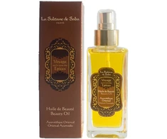 La Sultane de Saba Oriental Ayurvedic Scented Beauty Oil (gintaras, vanilė, pačiulis) grožio aliejus, 200 ml