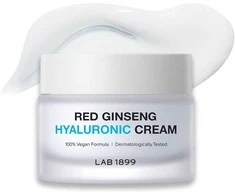 Lab 1899 Raudona Ginseng Hyaluronic Intense Hydration Kreminis For Face, 50 ml