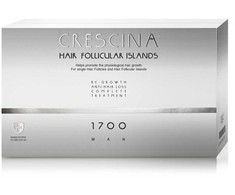 Labo Crescina Follicular Islands 1700 For Growth Stimulation Ampoules Treatment Serum For Scalp For Men, 20 vnt.