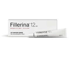 Labo Fillerina 12HA tankinantis užpildas, 3 laipsnio, drėkinantis ir stangrinantis lūpų kontūro kremas, 15 ml