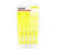 "Lacer Interdental Fine Straight" dantų priežiūra 6 U