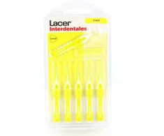 "Lacer Interdental Fine Straight" dantų priežiūra 6 U