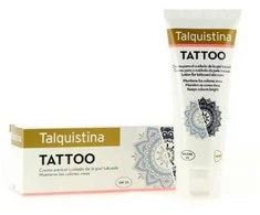 "Lacer Talquistina Tattoo SPF25 70ml" yra kremas, kuris padeda išlaikyti tatuiruotės spalvas