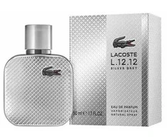 Lacoste L.12.12 Sidabrinis Pilkas EDP parfumuotas vanduo vyrams, 50 ml