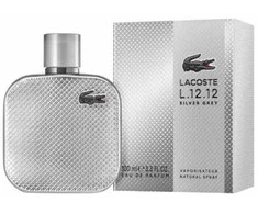 Lacoste L.12.12 Sidabrinis Pilkas EDP parfumuotas vanduo vyrams, 100 ml