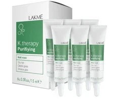 Lakme K.Therapy valomoji matinė kaukė 6 vnt., 15 ml