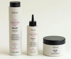 Lakme Šampūnas plaukams Teknia Scalp Care Relief Šampūnas, be sulfatų, jautriai ir sausai galvos odai, 300 ml