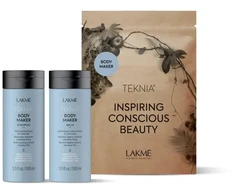 Lakme Teknia travel pack Body Maker: Šampūnas, 100 ml, Balm, 100 ml
