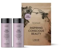 Lakme Teknia travel pack Frizz Control set: Šampūnas, 100 ml, Conditioner, 100 ml