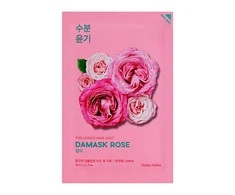 Holika Holika Pure Essence Mask Sheet - Damask Rose lakštinė veido kaukė su rožių aliejumi, 20 ml