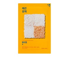 Holika Holika Pure Essence Mask Sheet - Rice lakštinė veido kaukė su ryžių ekstraktu, 20 ml
