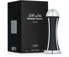 Lattafa Pride Al Khas Winners Trophy Sidabrinis EDP parfumuotas vanduo unisex, 100 ml