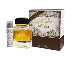Unisex kvepalai Lattafa Pure Oudi EDP, 100 ml