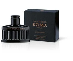 Laura Biagiotti Roma Uomo Nero Estremo Intense EDP parfumuotas vanduo vyrams, 40 ml