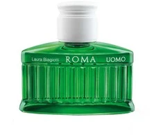 Laura Biagiotti Roma Uomo Žalias Swing EDT tualetinis vanduo EDT tualetinis vanduo vyrams, 40 ml