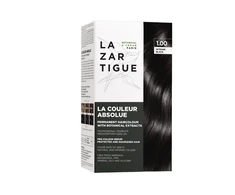 Lazartigue La Couleur Absolue Permanent Hair Dye 1.00 Intense Juodas, 143 ml