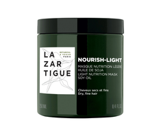 Lazartigue Nourish-Light Vegan Hair Treatment Kreminis Mask Moisturizing After Šampūnas, 250 ml