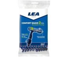 "Lea" scustuvas "Comfort Shave-2" 20vnt