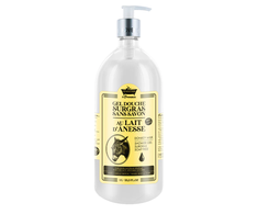 Les Petites Bains de Provence Donkey Milk Dušo želė For Body Face &amp; Hair For Sensitive Skin, 1000 ml