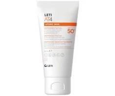 "Leti At4 Defense Facial Spf50+" veido apsauginis kremas nuo UV spindulių 50ml