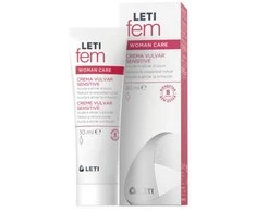 "LetiFem Womn Care" vulvarinis kremas "Sensitive" 30ml