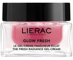 Lierac Glow Fresh The Fresh švytėjimo suteikiantis Gel-Kremas spindesio suteikiantis veido kremas, 50 ml