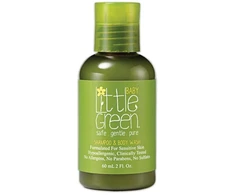 Little Green Little Žalias Little Žalias BABY Šampūnas &amp; Kūno prausiklis šampon a sprchový gel v jednom pro děti 0-3, 60 ml