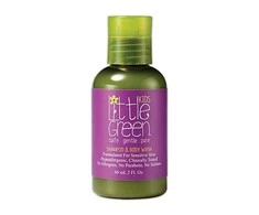 Little Green Little Žalias Little Žalias Kids Šampūnas &amp; Kūno prausiklis plaukų šampūnas ir kūno prausiklis vaikams, 60 ml