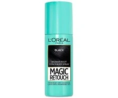 L'Oreal Paris Magic Retouch Root Touch-Up Purškiklis Juodas, 75 ml