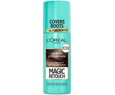 L'Oreal Paris Magic Retouch Root Touch-Up Purškiklis Medium Iced Brown, 75 ml