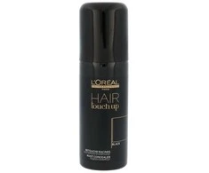 Purškiami dažai ataugusioms plaukų šaknims maskuoti L'oreal Professionnel Hair Touch Up, juoda spalva, 75 ml