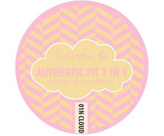 Lovely Authentic Fit 2in1 01N Cloud, 9,5 g