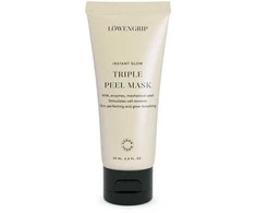 Löwengrip Instant Glow Triple Peel Mask trigubo poveikio eksfoliuojanti veido kaukė, 60 ml