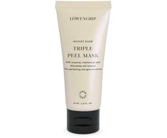 Löwengrip Instant Glow Triple Peel Mask trigubo poveikio eksfoliuojanti veido kaukė, 60 ml