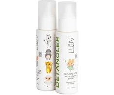LUUV Kids Natural Pear Detangling Purškiklis kriaušių kvapo plaukų iššukavimą palengvinantis purškiklis vaikams,100 ml