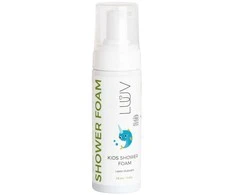 LUUV Kids Natural Pear Shower Foam kriaušių kvapo dušo putos vaikams, 150 ml
