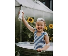 LUUV Kids Natural Vanilla Šampūnas vanilės kvapo šampūnas vaikams, 200 ml
