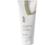 LUUV Natural Refreshing Body Scrub drėkinamasis natūralus kūno šveitiklis, 200 ml