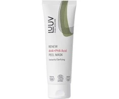 LUUV Renew AHA+PHA Acid Peel Mask šveičiamoji veido kaukė, 75 ml