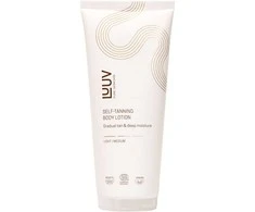 LUUV Self-Tan Losjonas kūnui Light/Medium savaiminio įdegio kūno losjonas, 200 ml